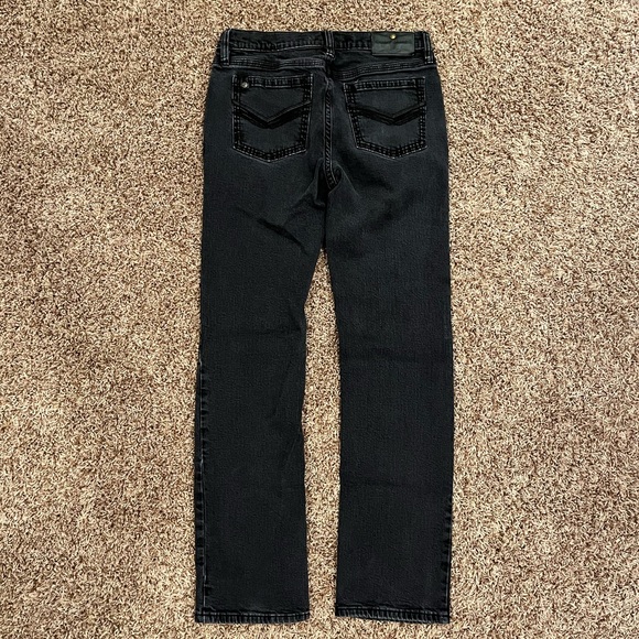 Cody James Men’s Dark Wash Stretch Slim Straight Jeans - Picture 6 of 12